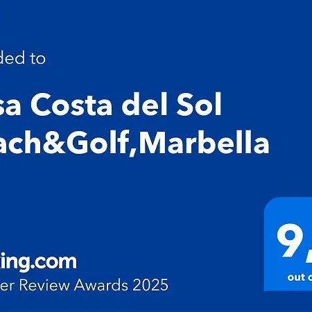 Casa Costa Del Sol Beach&golf,marbella Sitio de Calahonda